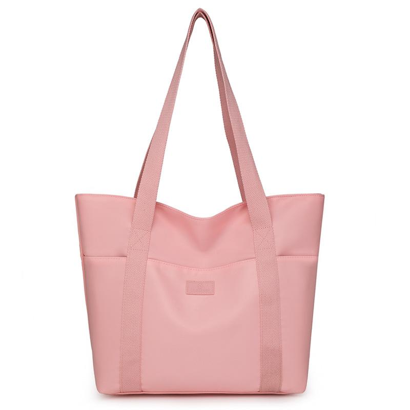 Duża pojemność nylonowa torba na ramię do pracy w podróży torba na zakupy damska torba