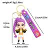 Demon Hunter Girls KPOP Silicone Keychain Charm Backpack Pendant