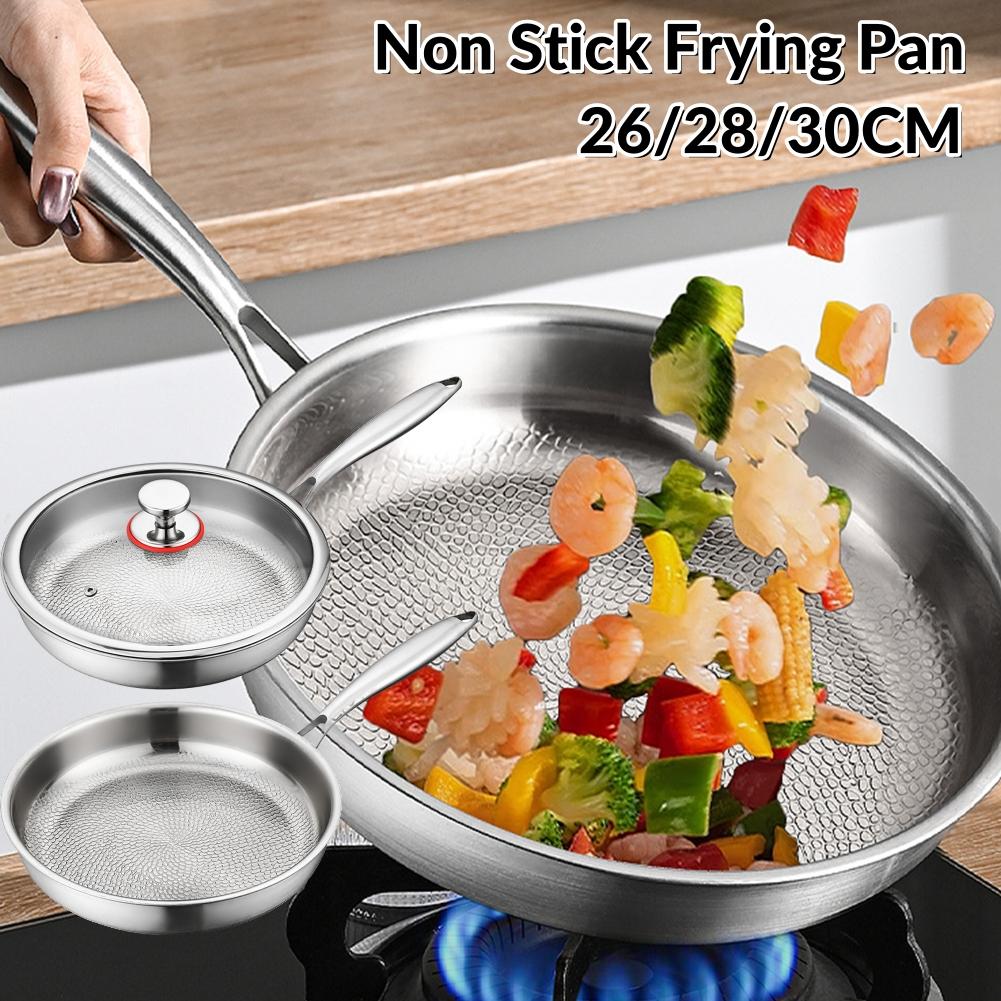 Nonstick Skillet Kitchen Cookware Frying Pan Steak Pan Stirring Cookware Induction Cookware Cooking Pan Skillet For All Stovetop