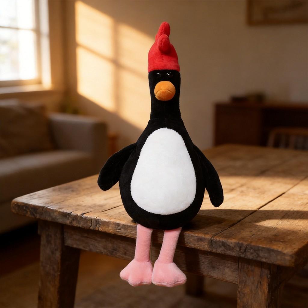 Super Invincible Wallace And Gromit Penguin Plush Toy With Pp Cotton For Kids And Adults