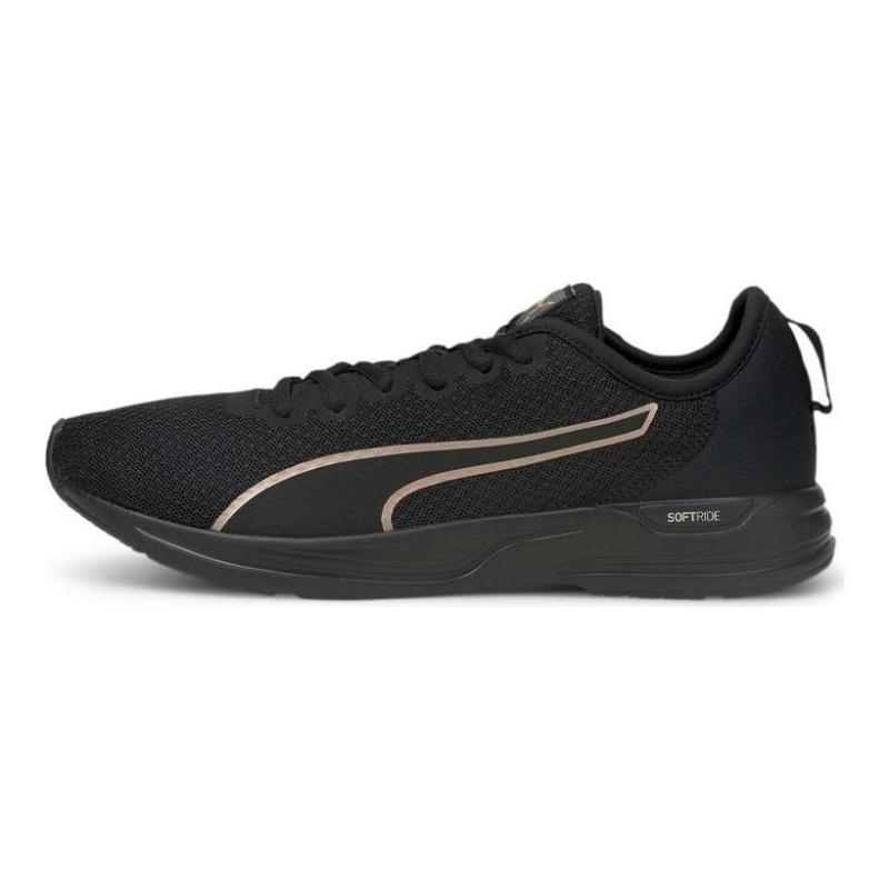 PUMA Accent Cushioned Anti-slip Durable Low Running Shoes Unisex Black 195515-05 42.5