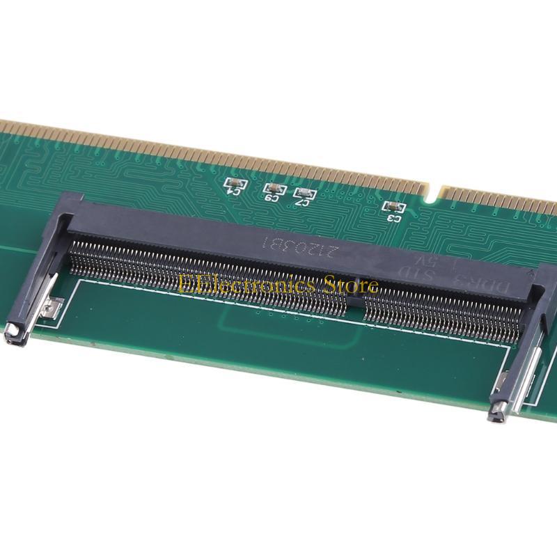 

B03C Laptop DDR3 SO-DIMM to Desktop DIMM Adapter Card 200Pin SODIMM to 240 in Memory CN