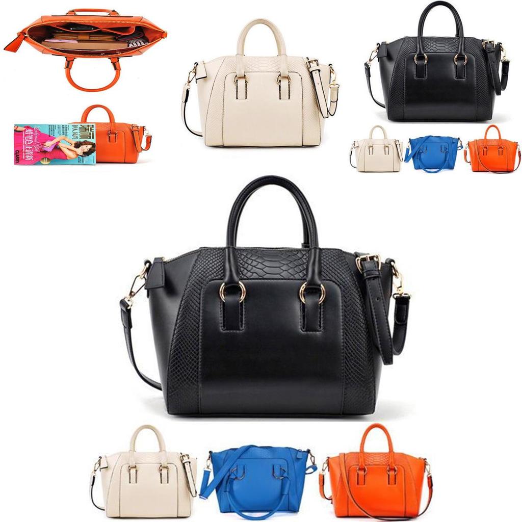 Retro Handheld Bag For Women With Crocodile Texture For Daily Use