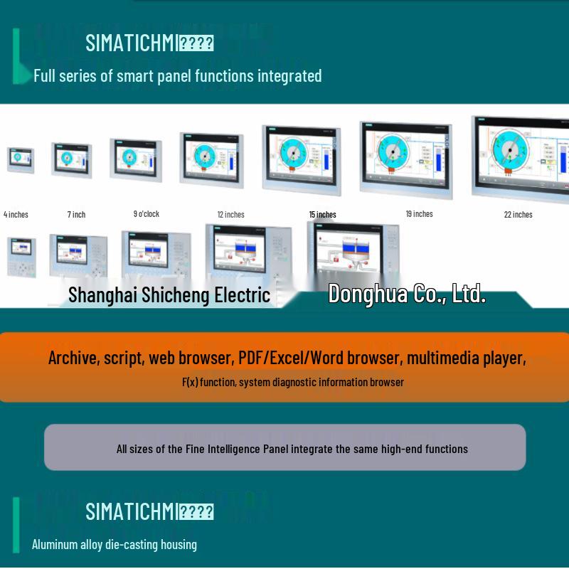 Siemens 6AV2124-0JC01-0AX0 TP900Comfort 9" Touchscreen HMI Panel