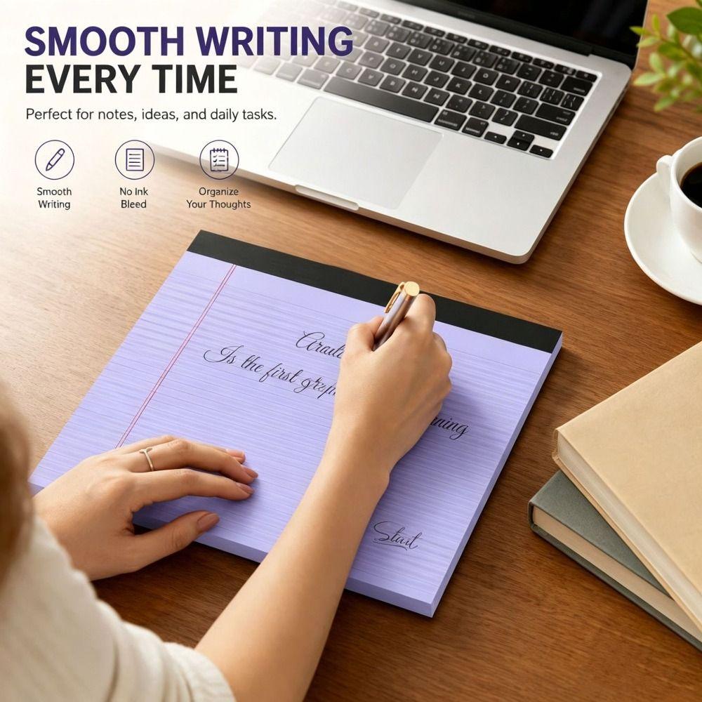 Smooth Writing Tear-off Label Book Top Bound Notebook Portable Legal Pad  Daily Planning