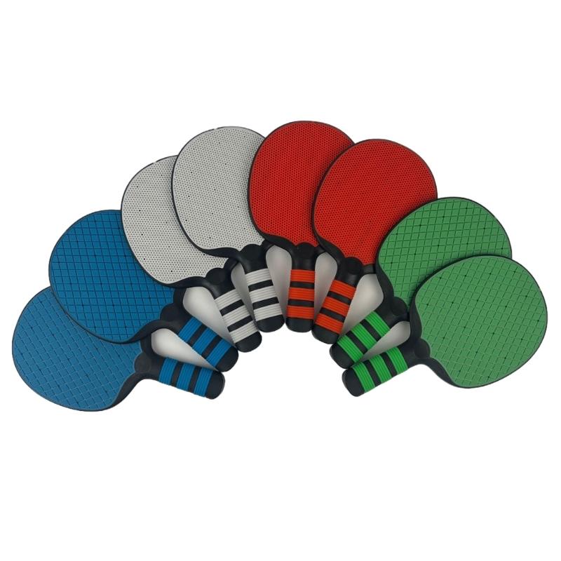 1 Par Equipo de Tenis de Mesa de Goma para Principiantes Set de Paletas de Pingpong Bate de Tenis de Mesa Set de Raquetas de Tenis de Mesa