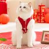 New Pet National Style Dog Cat Clothes Teddy Than Bear New Chinese Buckle Embroidery Can Be Towed Thickened Vest