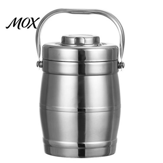 Portable School Lunch Container Double-Wall Vacuum Insulated Box, Stainless Steel Thermal Food Container, Outdoor Travel Pot Large Capacity