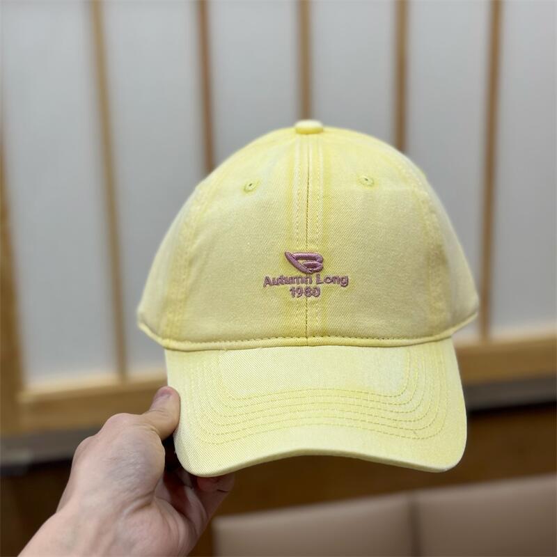 Spring And Summer High Quality Soft Top Letter Embroidered Baseball Cap Women'S Casual Versatile Outdoor Outing Visor