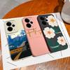 Trendy Floral Soft Silicone Case For Realme 14T 14 Pro Plus Lite 5G Protective Cover For Realme14T Realme14Pro Plus Lite Fundas