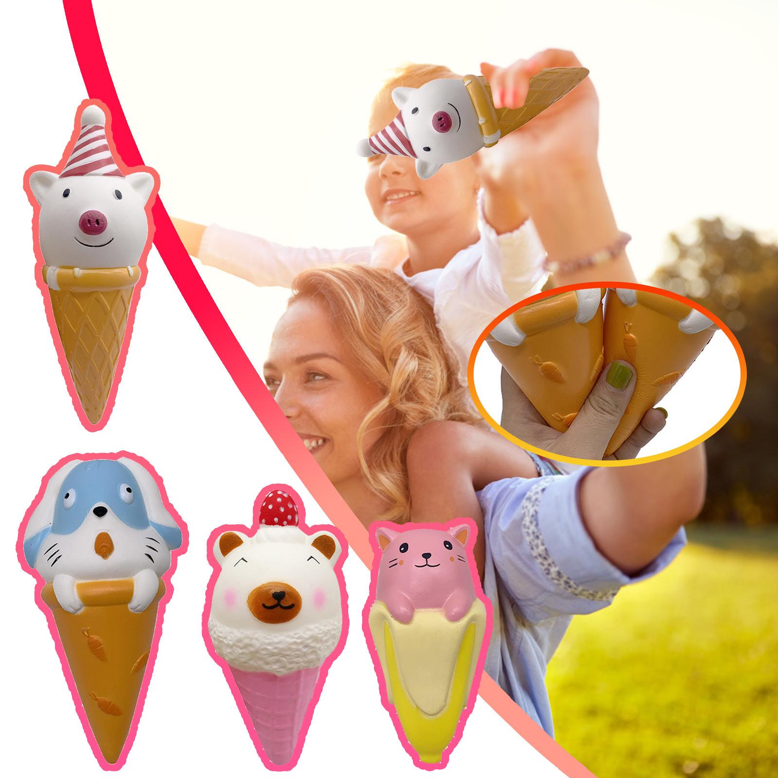 

18 см имитация большой двухголовой ледяной медленной ре связанной декомпрессионной игрушки