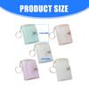 Waterproof PVC 2Inch Photo Album Holder with Keychain 20Photos Pocket Tear Resistant Construction for Protecting Memory