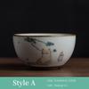 115ml Cute Cat Tea Cup Master Cup Personal Exclusive Tea Cup Ceramic Kung Fu Single Cup Ru Kiln Small Tea Cup Tea Bowl