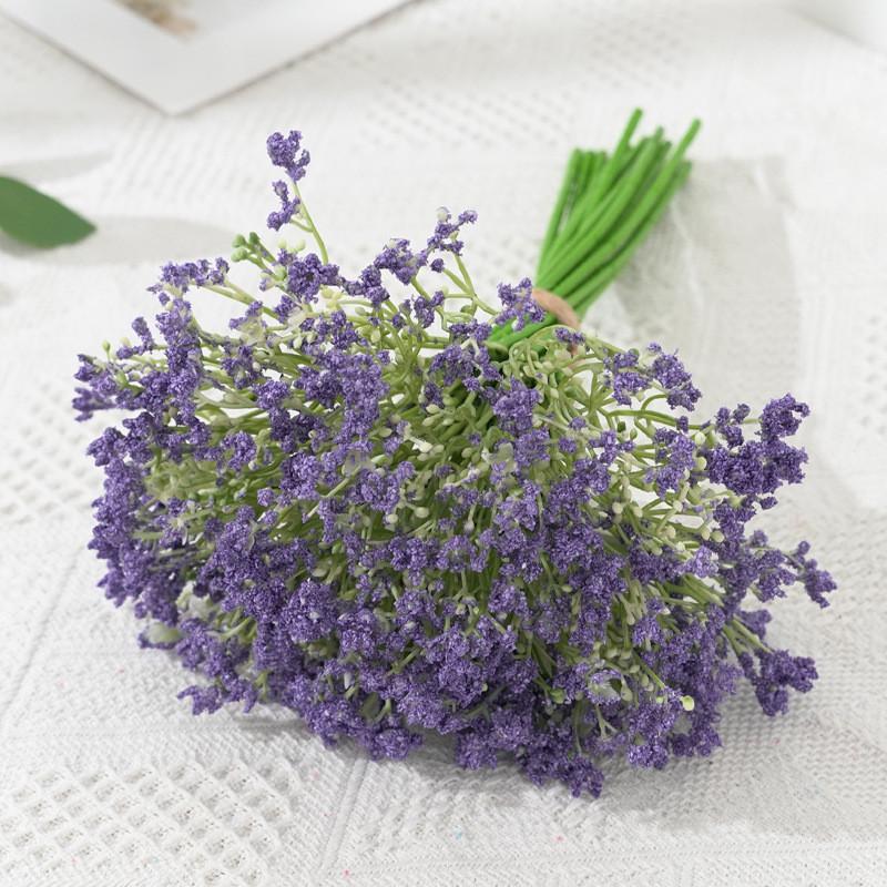 Handheld Gypsophila Artificial Flower Bouquet For Wedding Room Gift Decoration