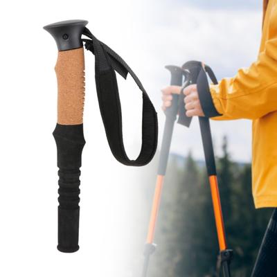 Trekking Rod Handle Cane Grip Replacement Crutch Head Walking Pole Hand for Trekking,