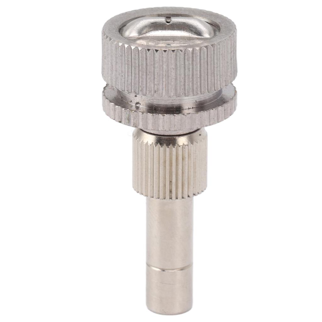 Ugello Mister 6mm Connettore Rapido Ottone Forma a Ventaglio Bassa Pressione Ugello Nebulizzatore per Raffreddamento
