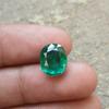 Certified Natural Zambian Green Emerald 5-10  Ct Oval Cut Loose Gemstone