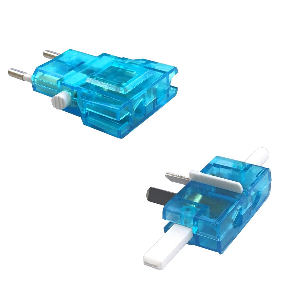 Kashimura Sasuke 4 Blue Power Adapter with Locking International for and CB Function, Adapter, B/C/O/SE/BF, B3, O2, (Brazil), NTI-599