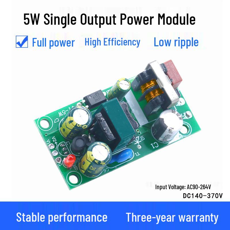5V1A Buck Module: 220V To 12V/9V/24V, 5W AC/DC Isolated Stable Voltage Converter