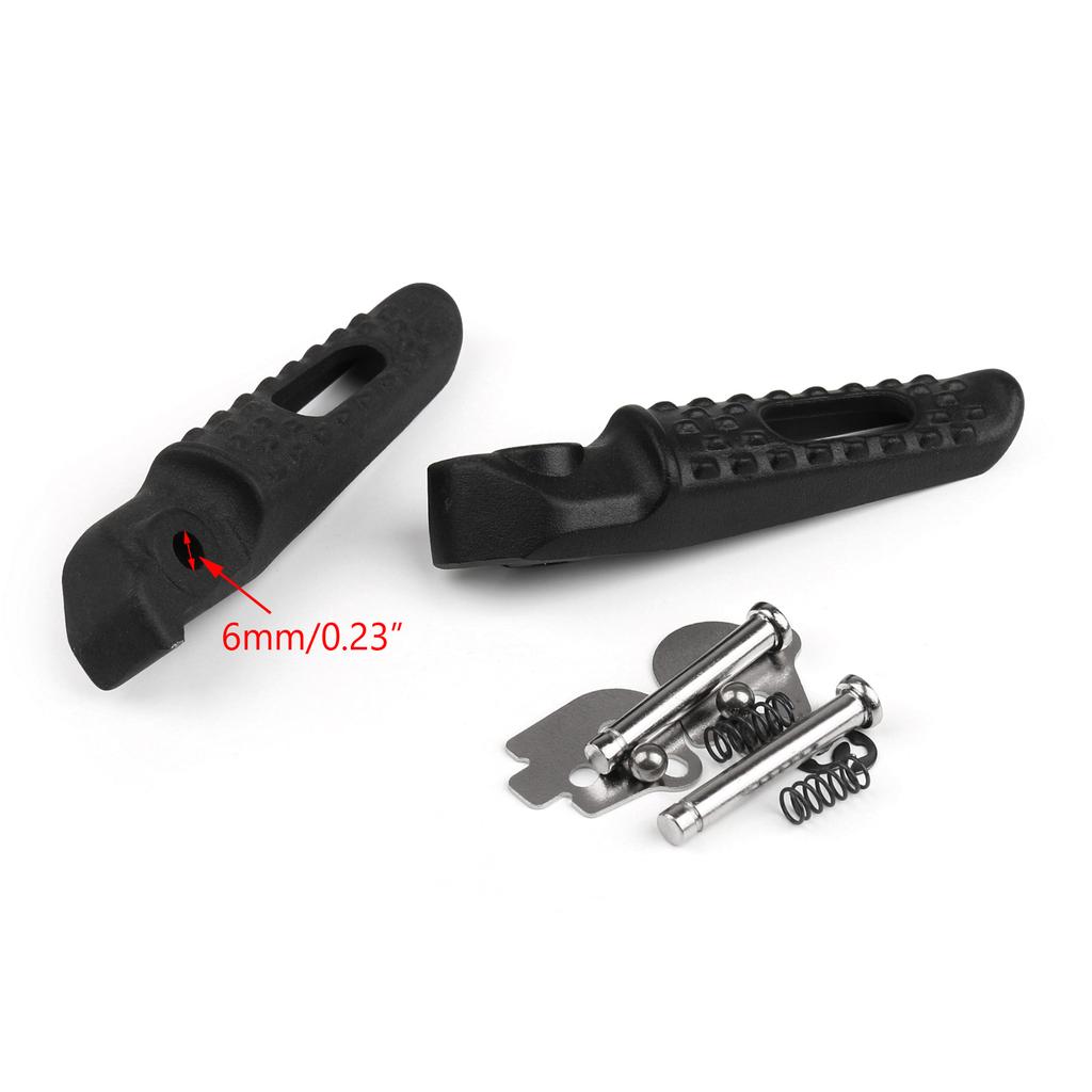 Rear Footrests Foot Peg Fit for Honda CBR600RR 03-2006 CBR1000RR 04-12