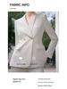 Women's Professional Slim Fit White Executive Suit Set