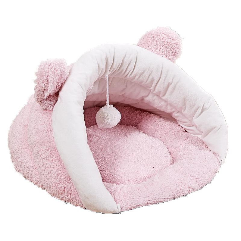 Zimní teplá bouda pro malé psy, plyšový šálek čaje, psí bouda, kočičí pelíšek, spací pytel pro kočky, bouda pro domácí mazlíčky k dispozici pro všechna roční období, chovatelské potřeby
