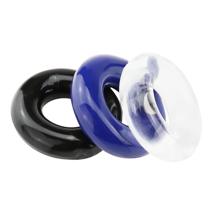 3Pcs Silicone Beaded Penis Rings Delaying Ejaculation Cock Rings Lock Ejaculation Sex Rings For Men
