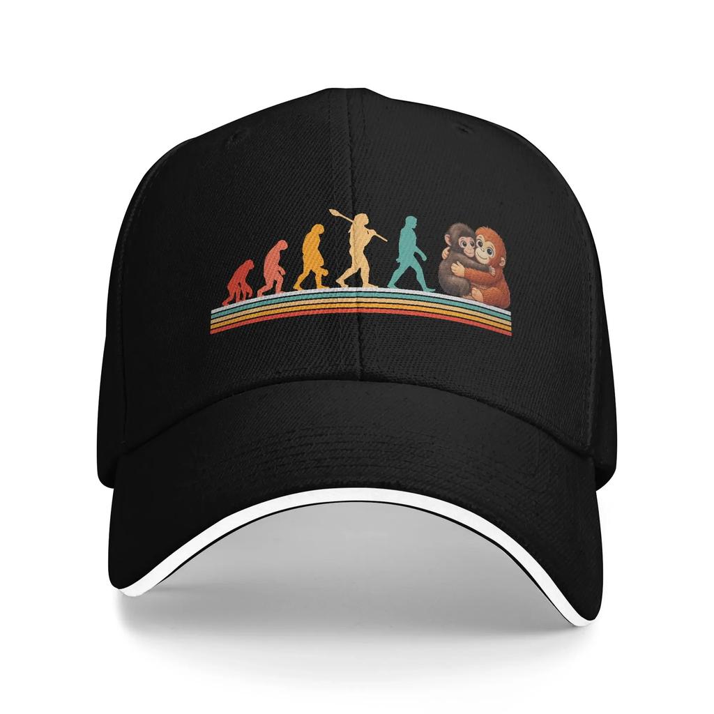 Baby Macaque Hugging Plush Cute Monkey Punch Baseball Cap  Hiking Fishing SunProof Trucker Hat UnisexTeens  Cute Baseball Caps