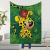 Lustige Niedliche M-Marsupilami Cartoon Decke Weich Warm Flauschige Überwurf Super Kinderspielzeug Bett Sofa Auto Kinderbett