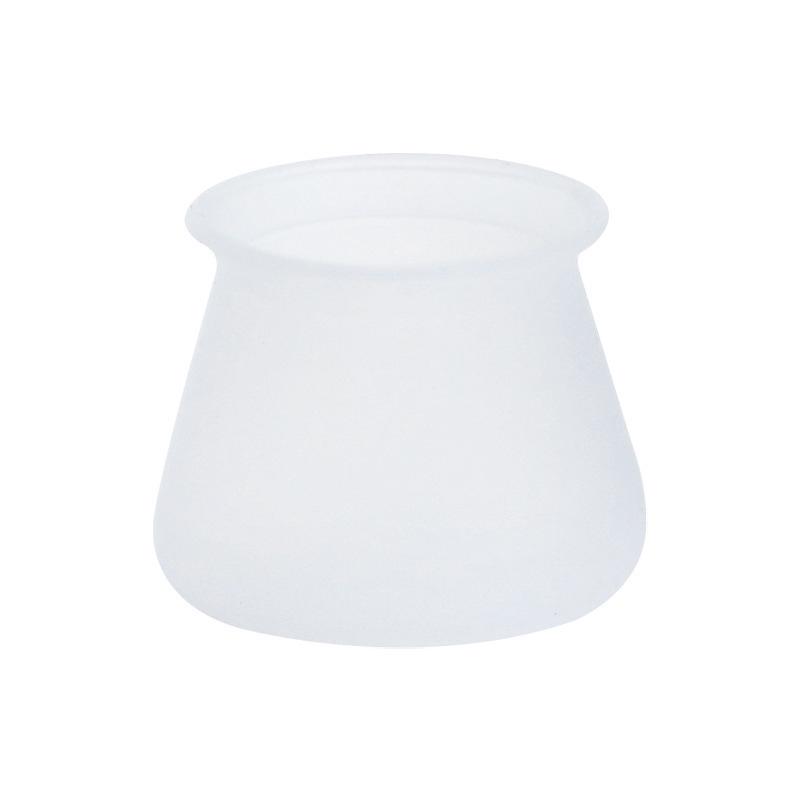 

Silicone Non-Slip Chair and Table Leg Covers, Wear-Resistant and Silent Pads Single (Bulk) белый