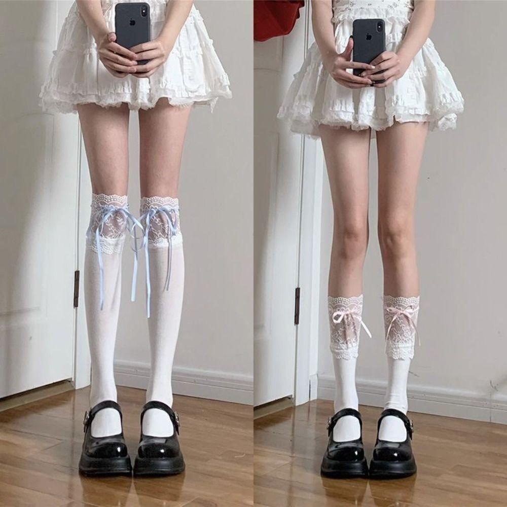 Over Knee Thigh High Stockings Lolita Calf Socks New Long Socks  Girls