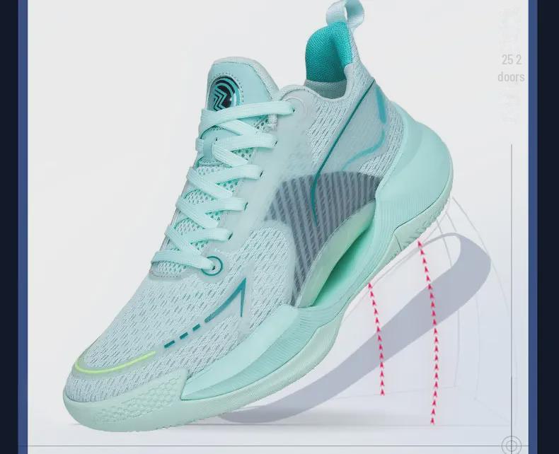 Men's Ultra-Light V2 Luminous High-Top Basketball Shoes for Summer