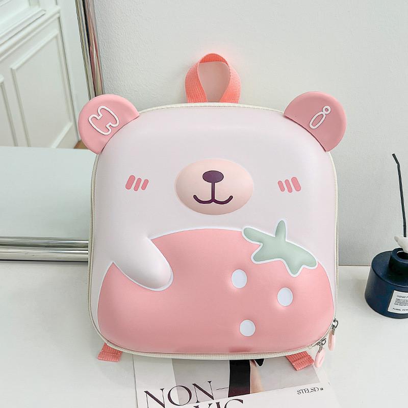 Backpack Little Bear Large Capacity Eva Material Suitable For Children Daily Use