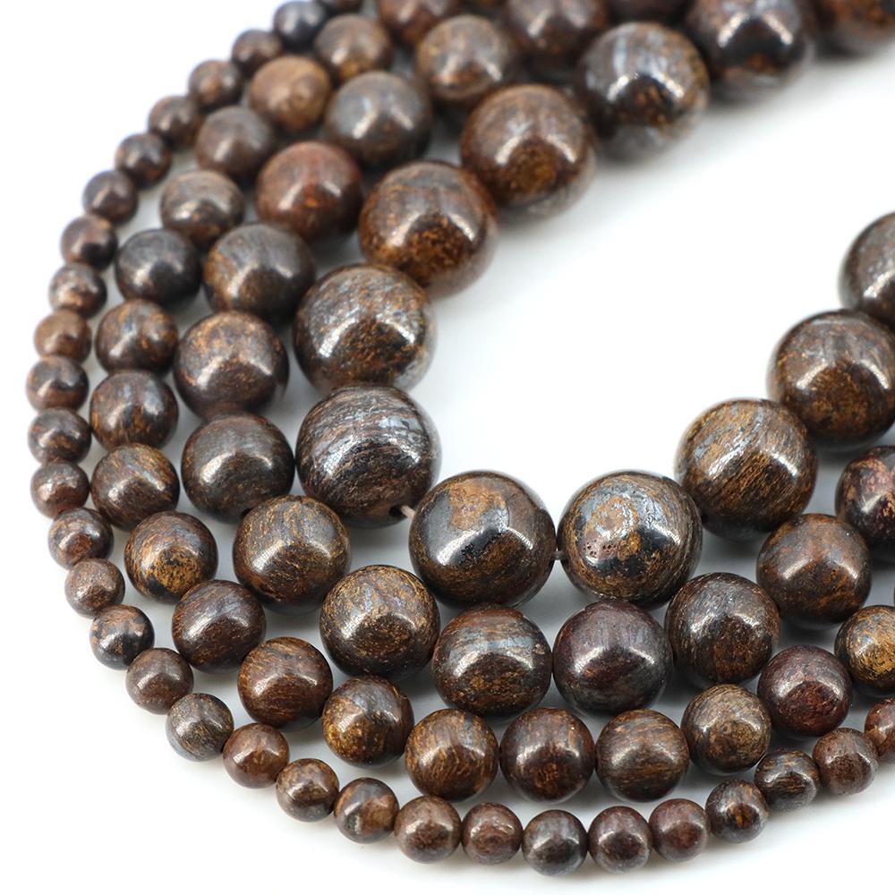 Natural Stone Beads Blue Tiger Eye Crystal Amethyst Rose Quartz Gemstone Bead for Jewelry Making Bracelet Necklace 4/6/8/10MM