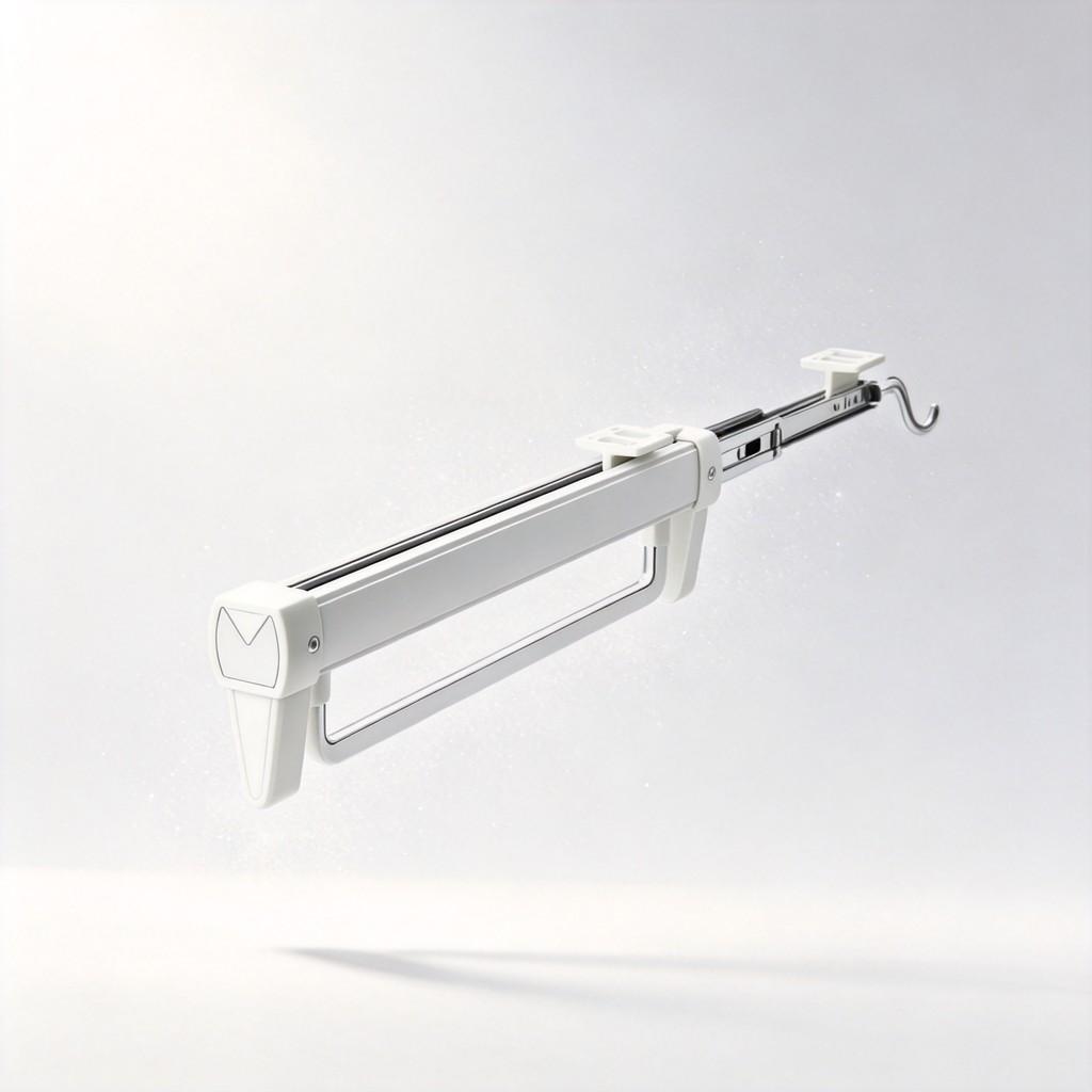 Stainless Steel Closet Sliding Pants Organizer With Aluminum Alloy Frame For Bedroom Use