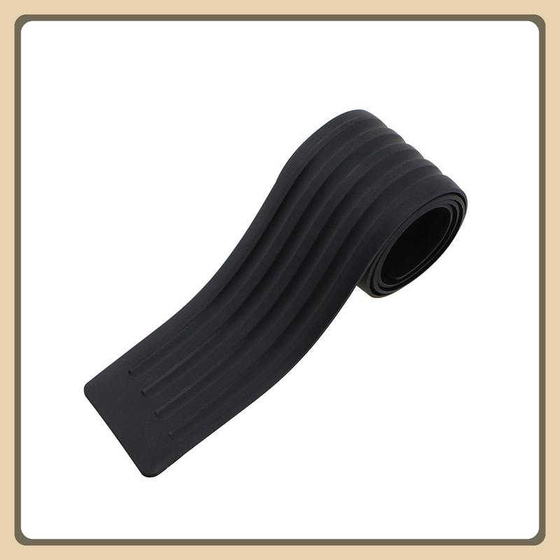 Universal Trunk Rear Guard Plate Sticker Car Rear Bumper Trim Anti-kicked Scratch Protection Sticker Strip 3D Film