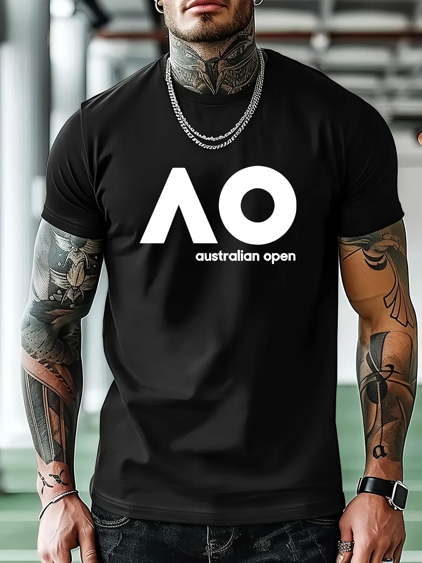 Casual Athletic Tshirt - Australian Open Print S
