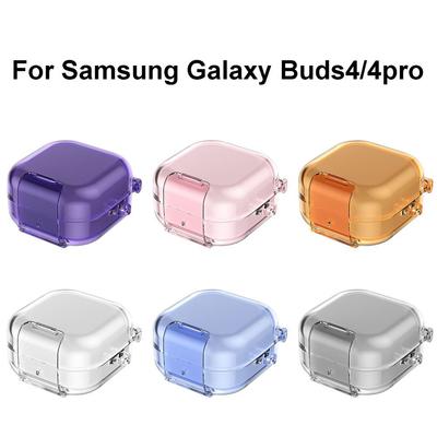 Mit Handyhalter Schutzhülle Bluetooth-Kopfhörerhülle für Samsung Galaxy Buds4/4pro Reise