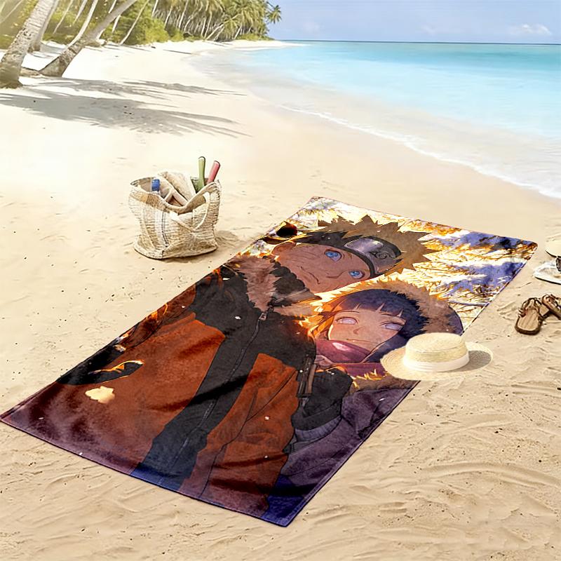 1pc naruto Beach Towel, Outdoor Activities Perfect Summer Travel Supplies, As A Gift for Festivals