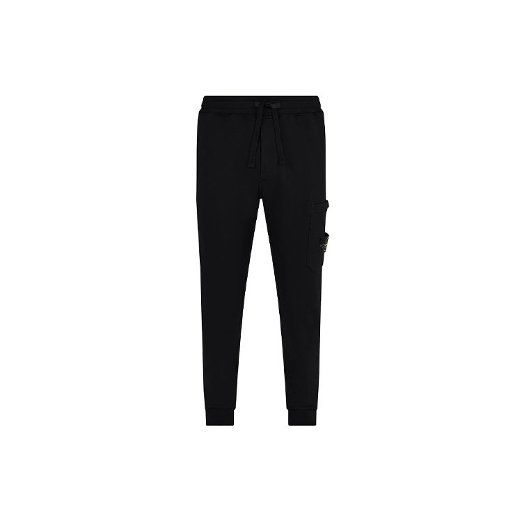 

Stone Island Fleece Cargo Pants Black Men Bottoms 731564520-V0029 S