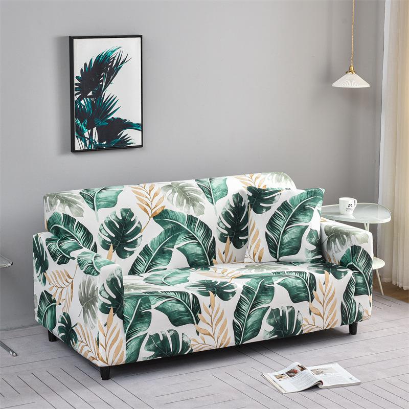 Sofa Cover All Season Style Sofa Cover  Full Cover Elastic Sofa Cover  Full Cover Fabric Combination Anti Slip Cover