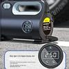 Smart Wireless Tire Inflator with LED Digital Display, Auto Stop Preset Pressure, Mini Portable for Car, Motorcycle, Bike, Ball