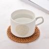 Placemats Kitchen Handmade Cup Mats Table Padding Bowl Pad Rattan Coasters