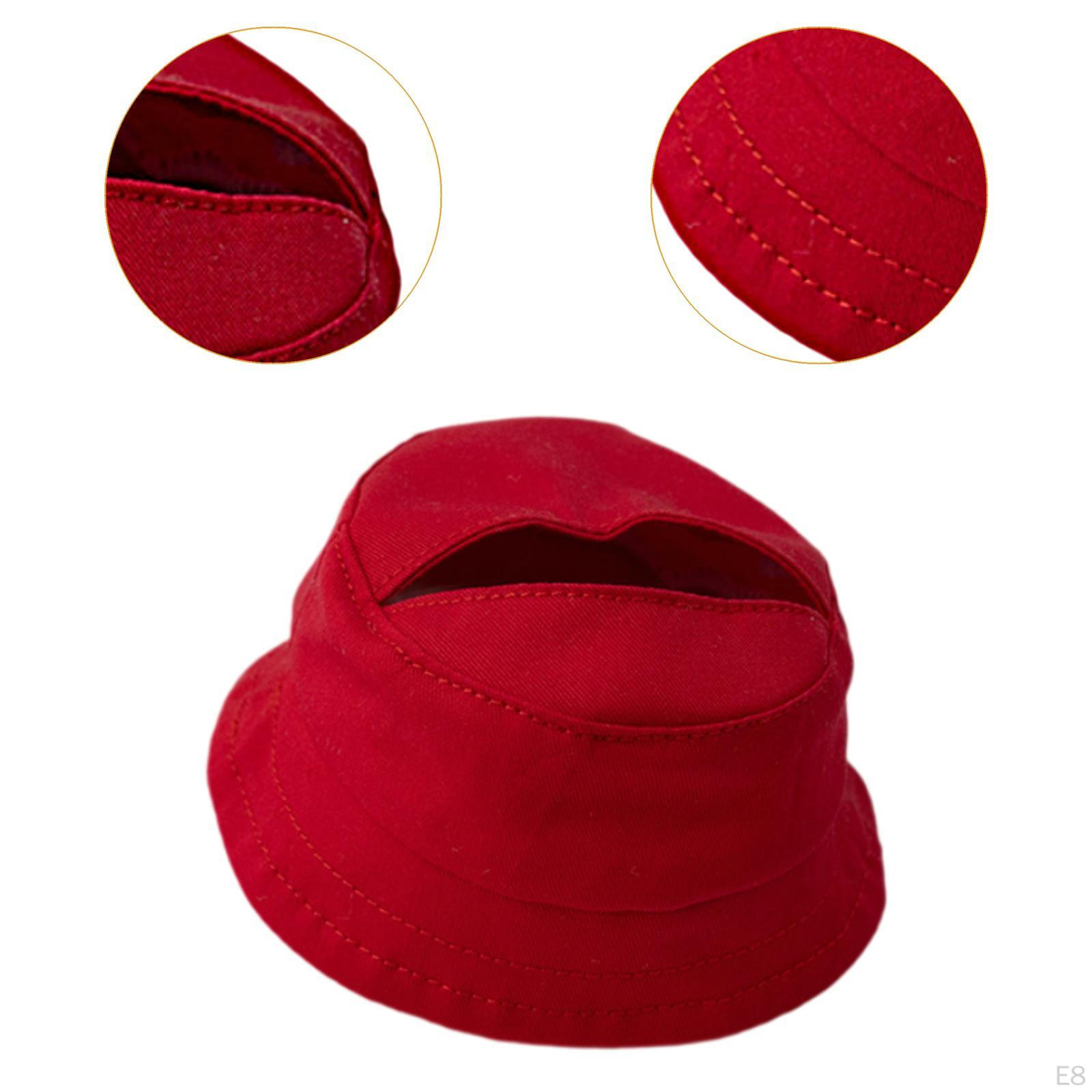 15см 17см плюшевая кукольная шапка нарядная — фото 6