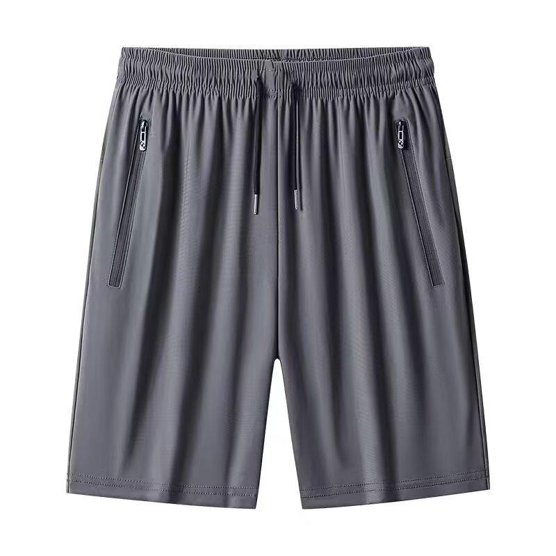 Men's Summer 2026 Ice Silk Quick-Dry Breathable Loose Fit Sports Bermuda Shorts