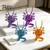 Stable Smartphone Cradle 3D Printed Sci-Fi Horror Phone Holder, Novelty Stand, Unique Gadget for Video Calls Compact Collectible Ornament And Desktop