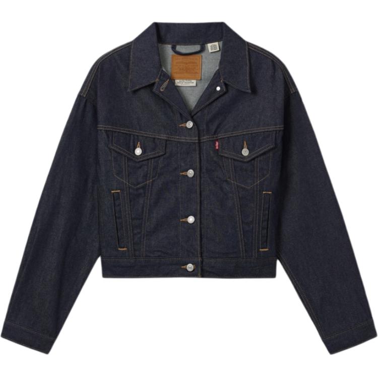 Levi s Men s Relaxed Fit Denim Jacket Dark Indigo A5782-0067 S