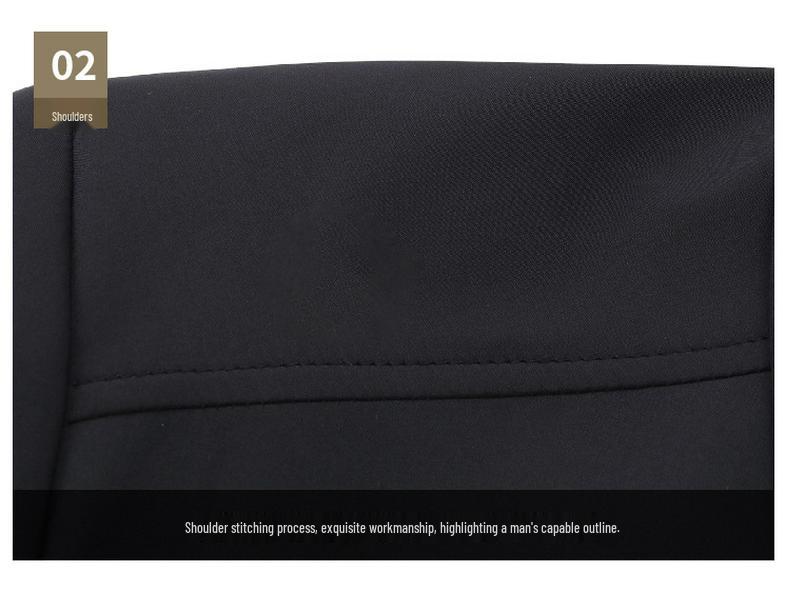 Men's Cotton-Padded Jacket for Dad: Spring & Autumn Button-Up for Middle-Aged & Elderly