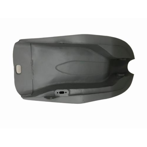 YAMAHA RZ350 31K YPVS RAW STEEL GAS FUEL PETROL TANK |Fit For
