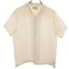 KIRIN PEGGY GOU Made In Italy Logo Overall Pattern Short Sleeve Open Color Shirt Men's Used